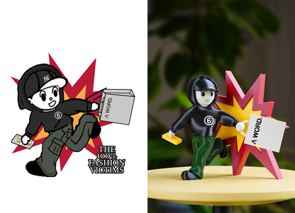 企業キャラクターをオリジナルフィギュアに